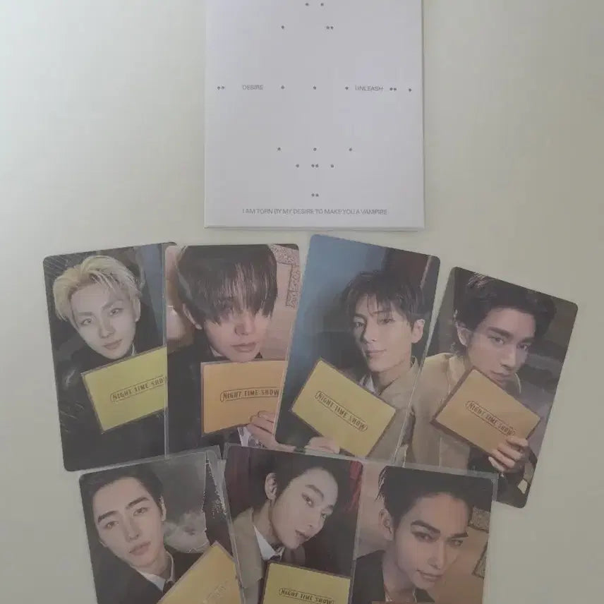 [BUNJANG] Enhypen ENHYPEN Desire Unite Weverse Special Edition Bundle Set Photocard / 엔하이픈 디자이어언리쉬 위버스반 포카 일괄
