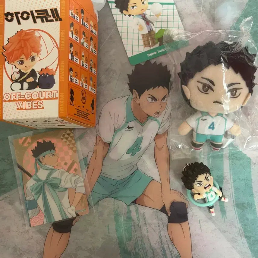 [BUNJANG] Haikyu!! Iwaizumi Hajime Bundle Set Popmart Kuji Plush Gacha / 이와이즈미 일괄 양도 하이큐 팝마트 쿠지 누이 가챠