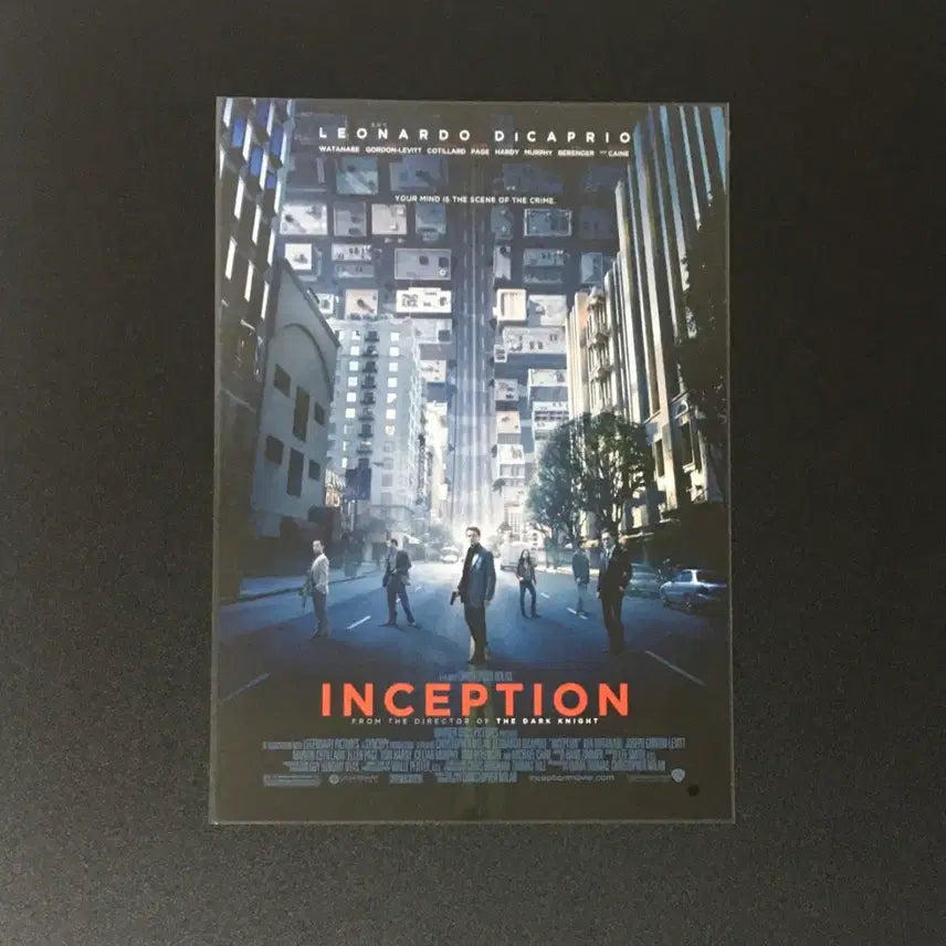 [BUNJANG] Lotte Cinema Inception Re-release Poster / 롯데시네마 인셉션 재개봉 포스터