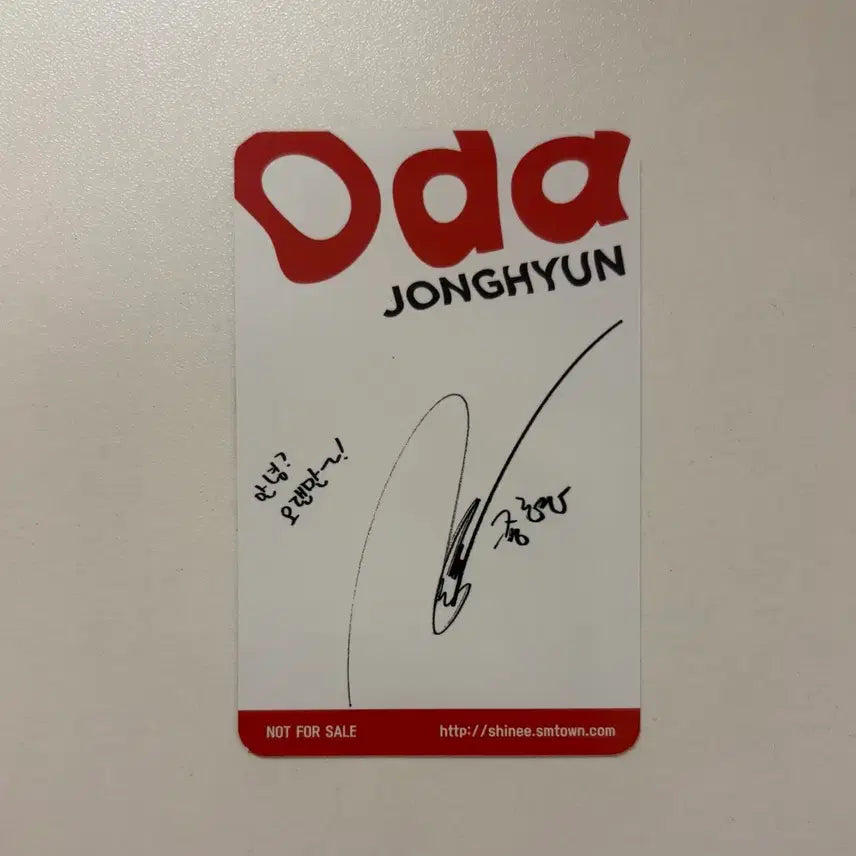 [BUNJANG] SHINee Jonghyun Odd Photocard / 샤이니 종현 오드 포카