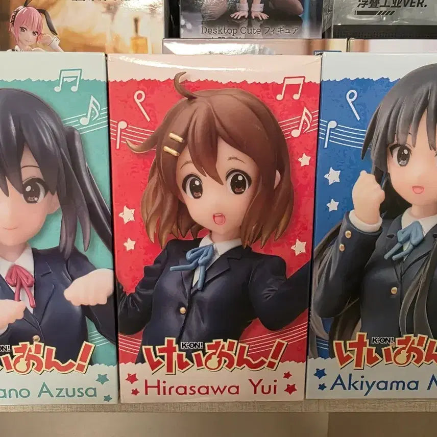 [BUNJANG] K-ON! Taito Coreful 3-Member Set (Unsealed) / 개봉 일괄)케이온 타이토 코어풀 3종