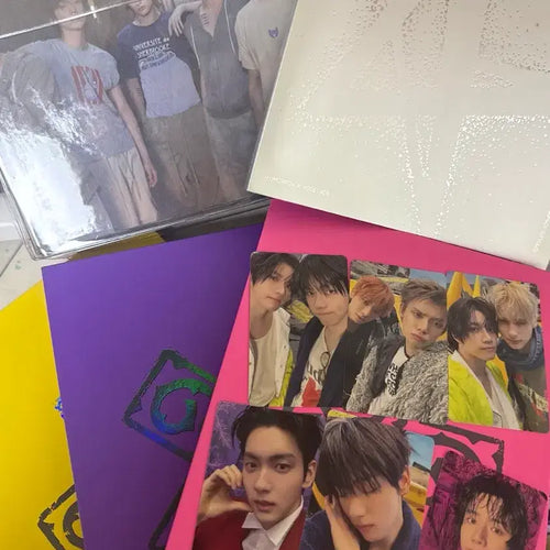 [BUNJANG] TXT (TOMORROW X TOGETHER) 5 Albums + 6 Photocards Bundle Set / 투바투  TXT 앨범 5권 + 연준 수빈 범규 태현 휴닝카이 포카 6장 일괄 판매