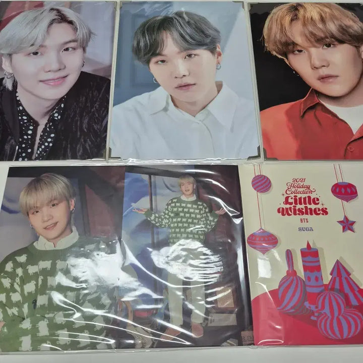 [BUNJANG] BTS Suga (Min Yoongi) Weverse Official Premium Photocard Bundle Set / [BTS] 방탄소년단 위버스 공식 슈가(민윤기) 굿즈 판매