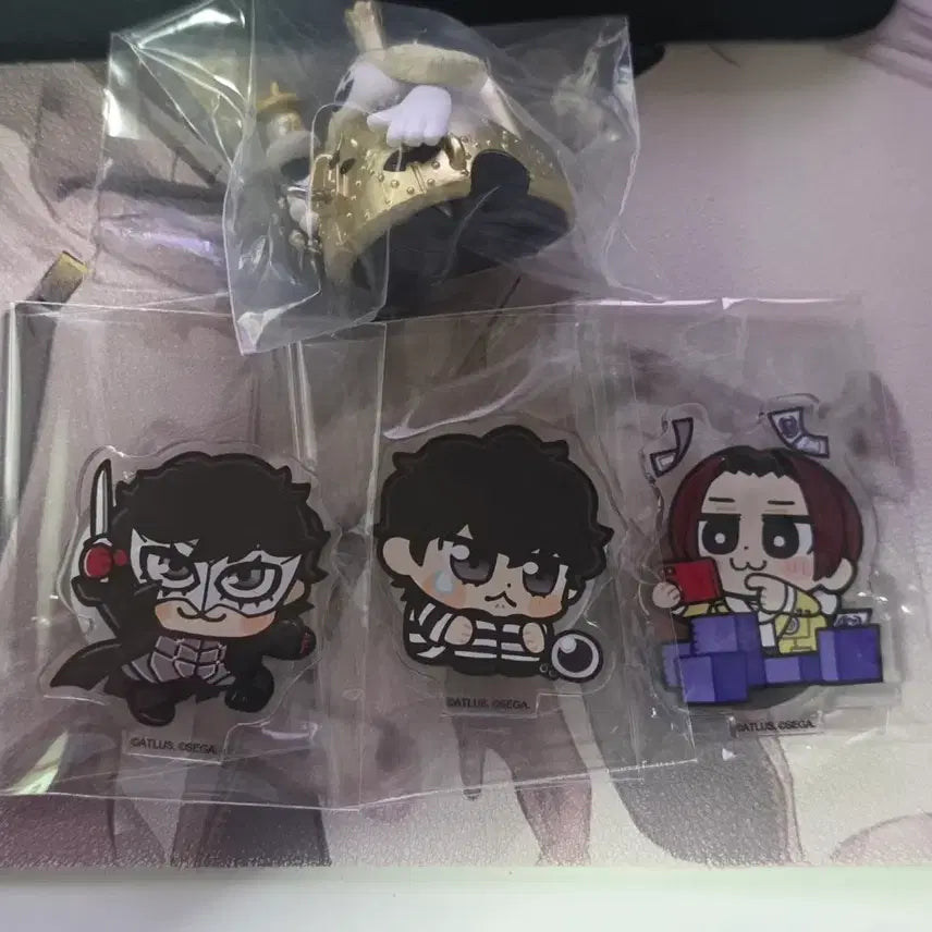 [BUNJANG] Persona 5 Protagonist Bukubu Collaboration Acrylic Stand / 페르소나5 주인공 부쿠부 콜라보 아크릴 스탠드 판매