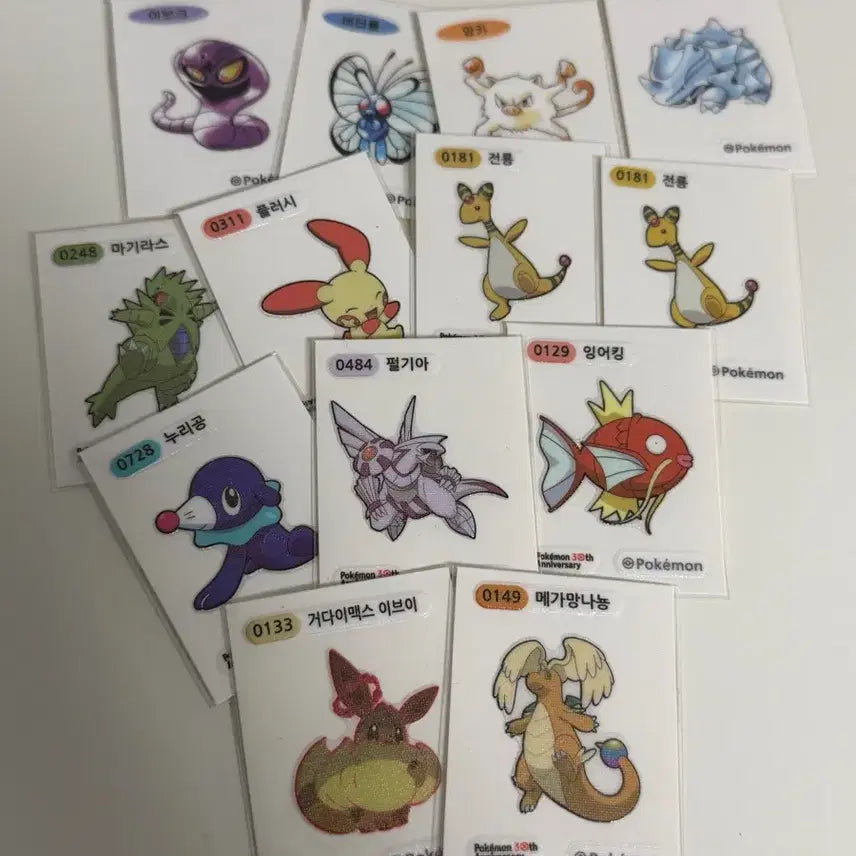 [BUNJANG] Pokemon Stickers / 포켓몬 띠부씰