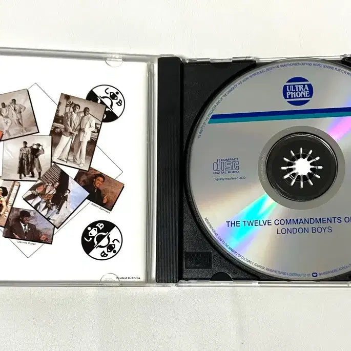 [BUNJANG] London Boys The Twelve Commandments of Dance Best Album / [희귀] London boys - The Twelve commandments of dance 런던보이즈 베스트음반