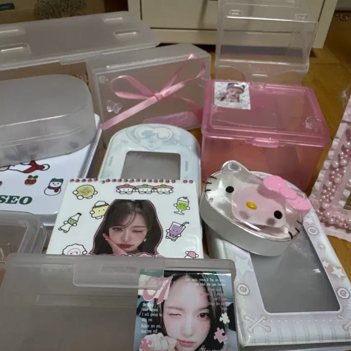 [BUNJANG] IVE Photocard Storage Bundle Set / 일괄)포카포장 통 팔아요! 아이브통 아이돌 포포통 아이브리센느에스파블랙핑크하투하
