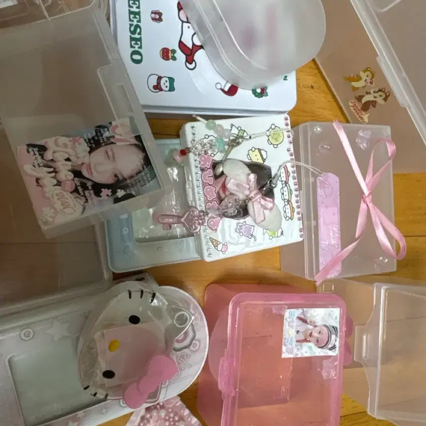[BUNJANG] IVE Photocard Storage Bundle Set / 일괄)포카포장 통 팔아요! 아이브통 아이돌 포포통 아이브리센느에스파블랙핑크하투하