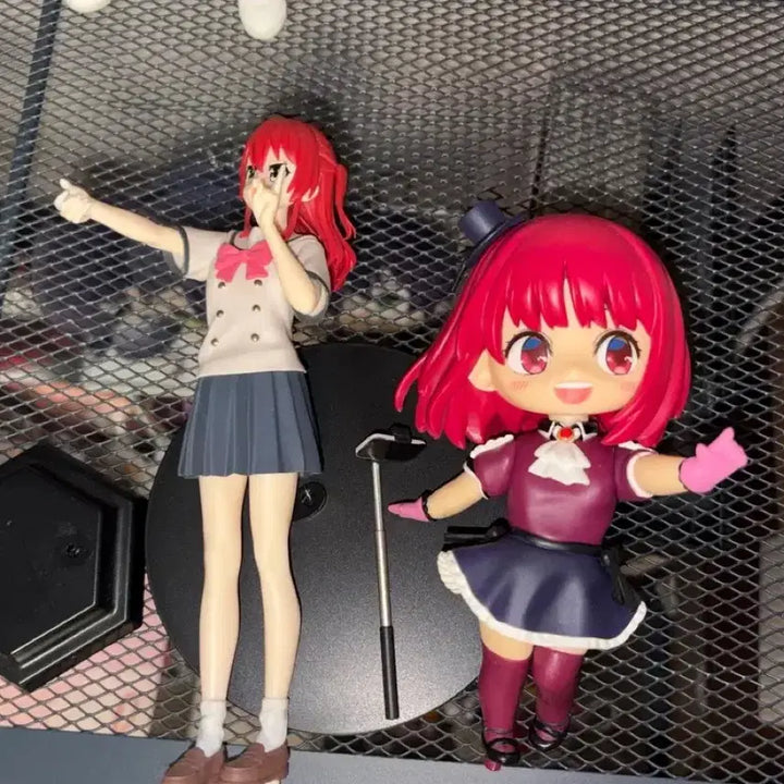 [BUNJANG] Oshi no Ko Kana Arima Chibi &amp; Regular Version Figure Bundle / 봇치더록 키타 이쿠요 최애의 아이 아리마 카나 피규어 2개 일괄 판매