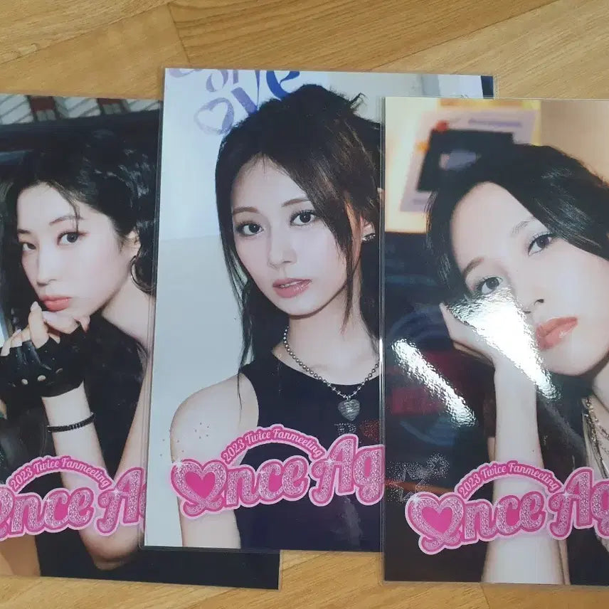 [BUNJANG] Twice Fanmeeting Popup Bookmark Set Dahyun Tzuyu Mina / 트와이스 twice 팬미팅 팝업 책받침 특전 다현 쯔위 미나 판매 양도