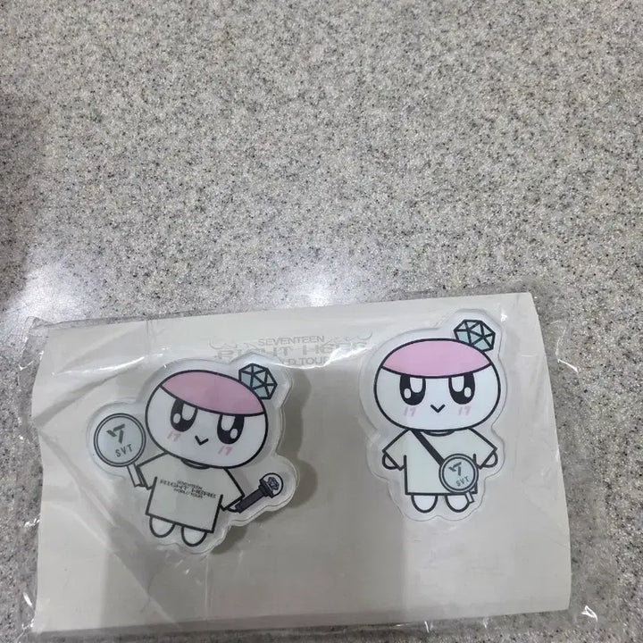 [BUNJANG] SEVENTEEN World Tour Official MD BongBong Magnet Clip Set / 세븐틴  월드투어 공식 MD인 봉봉이 마그넷 집게 세트