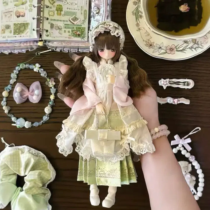 [BUNJANG] Obitsu 22 / Azone Pureneemo / Blythe Doll / Ball Jointed Doll Dress Set / 오비츠22 아존돌 퓨어니모 브라이스돌 블라인드돌 육일돌 구관 옷 드레스