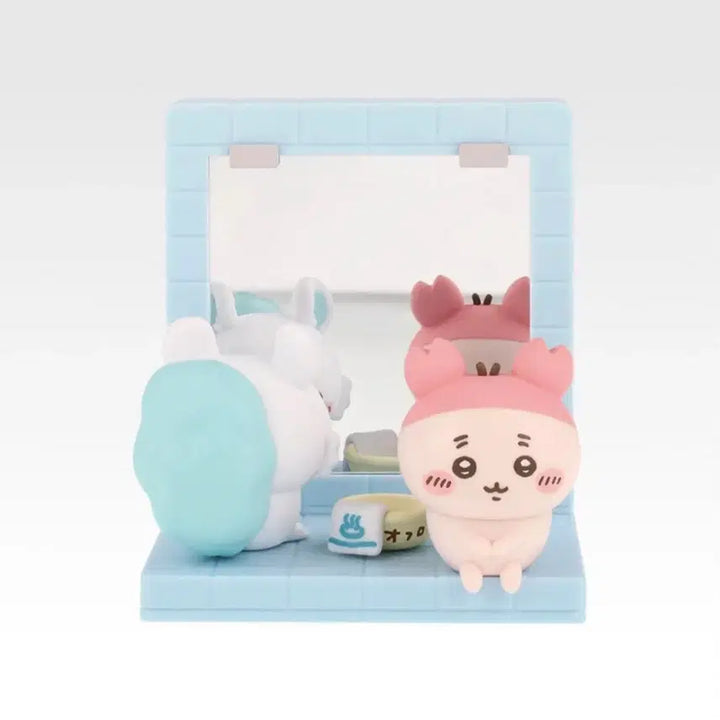 [BUNJANG] Chiikawa Onsen Kuji D Prize Momonga &amp; Kani Figure / 치이카와 온천 쿠지 중국 쿠지 D상 모몽가 카니