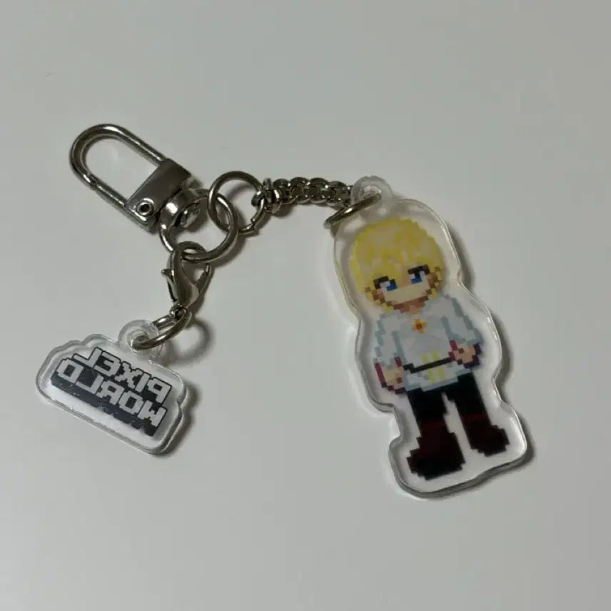 [BUNJANG] PLAVE Noah Pixel World Keyring / 플레이브 노아 픽셀월드 키링