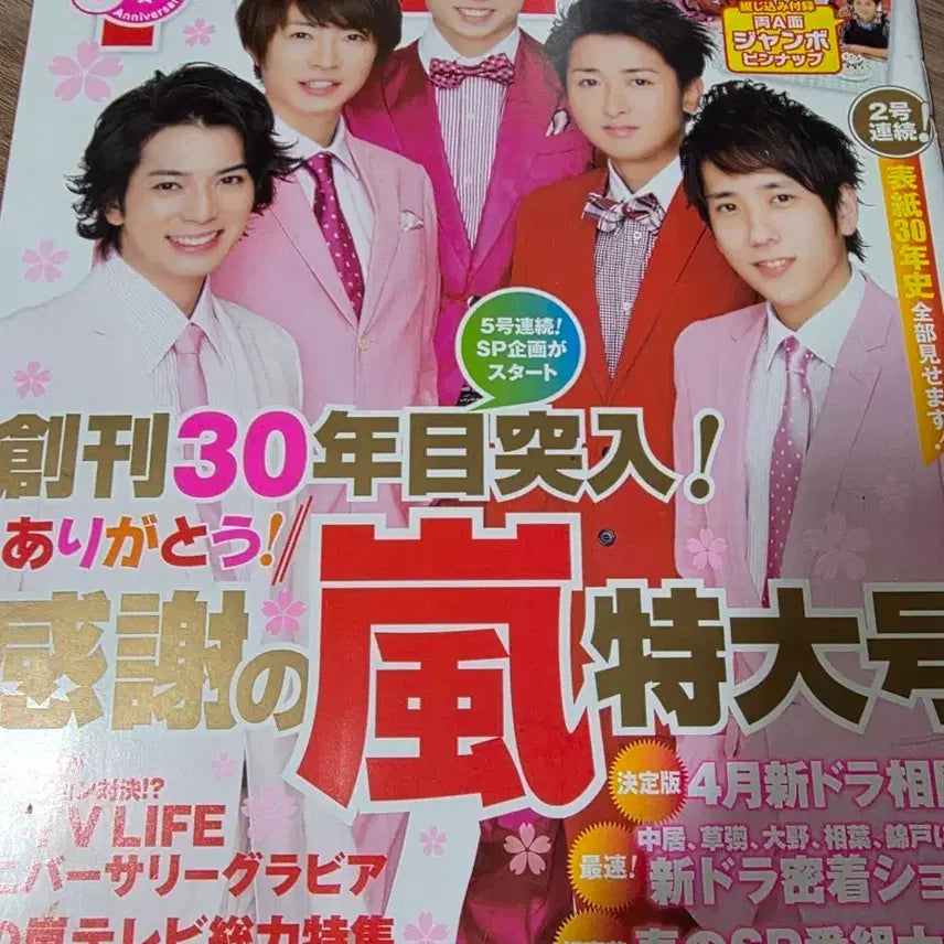 [BUNJANG] TV Life Magazine Arashi Cover / TV LIFE 아라시 표지 잡지 팝니다