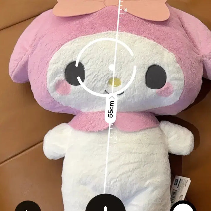 [BUNJANG] Sanrio My Melody Extra Large Plush Doll 55cm / 마이멜로디 특대형 인형 일본 정품 55cm