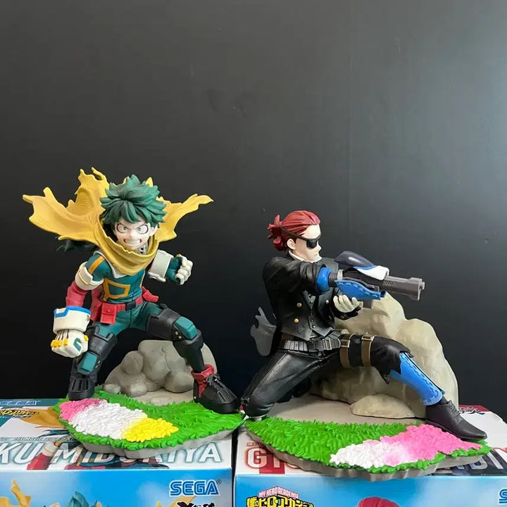 [BUNJANG] My Hero Academia Izuku Midoriya &amp; Julio X-Rose Link Figure (Opened) / 개봉품 나의히어로아카데미아 미도리야 피규어 줄리오 피규어 미도리야줄리오 피규어 엑스로스링크