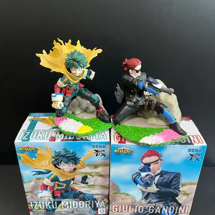 [BUNJANG] My Hero Academia Izuku Midoriya &amp; Julio X-Rose Link Figure (Opened) / 개봉품 나의히어로아카데미아 미도리야 피규어 줄리오 피규어 미도리야줄리오 피규어 엑스로스링크