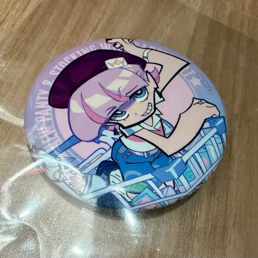 [BUNJANG] Pantsu Pantsu Garter Belt Polyurethane Badge / 팬스가 팬티스타킹 앤 가터벨트 폴리우레탄 뱃지