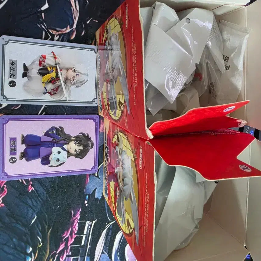 [BUNJANG] Pop Mart Inuyasha Figures (Sesshomaru, Naraku) Bundle Set / [무료배송]팝마트 이누야샤 피규어 (셋쇼마루.나락) 일괄판매