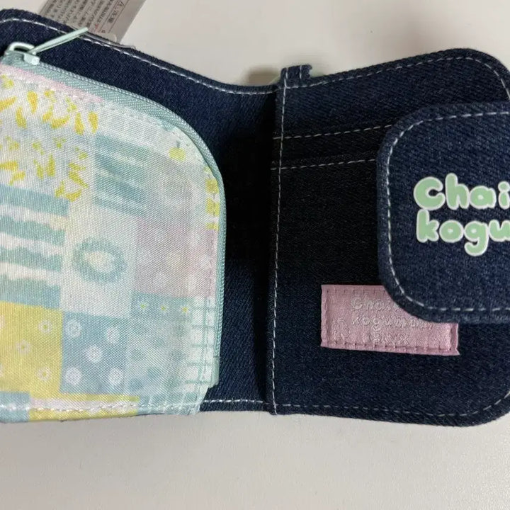 [BUNJANG] Chaiyori Koguma 10th Anniversary Denim Wallet / 코구마 10주년 데님 지갑 월렛