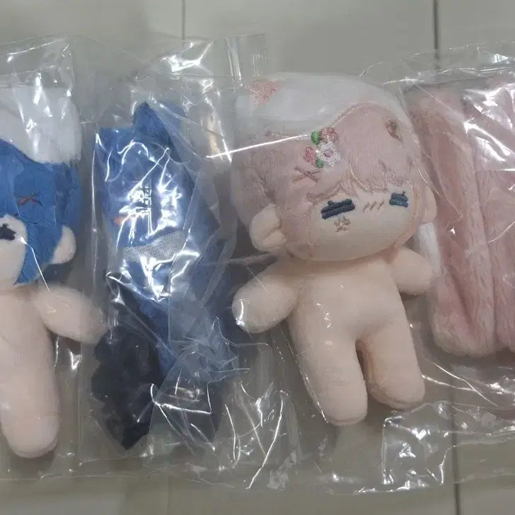 [BUNJANG] 10cm Kkoongie Plush Doll (Spring Breeze &amp; Summer Scenery) Bundle Set / 무속성 10cm 봄바람 꾸웅이, 여름풍경 꾸웅이 양도