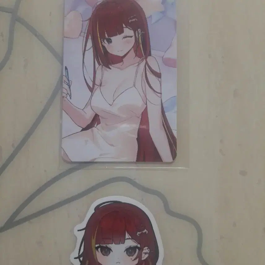 [BUNJANG] Stellive Riz Photocard &amp; Sticker Set / 스텔라이브 리제 포토카드&amp;스티커