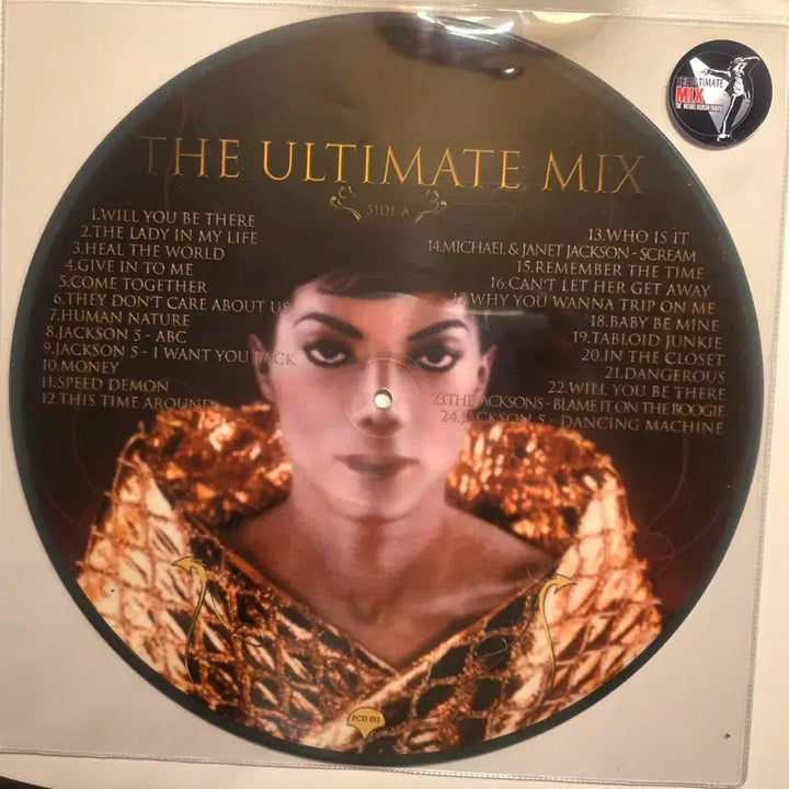 [BUNJANG] Michael Jackson The Ultimate Mix LP Limited Edition Picture Disc Vinyl Record / 마이클 잭슨 The Ultimate Mix LP 한정판 픽쳐디스크 Michael Jackson 마이클잭슨 Picture Disc LP 바이닐 레코드