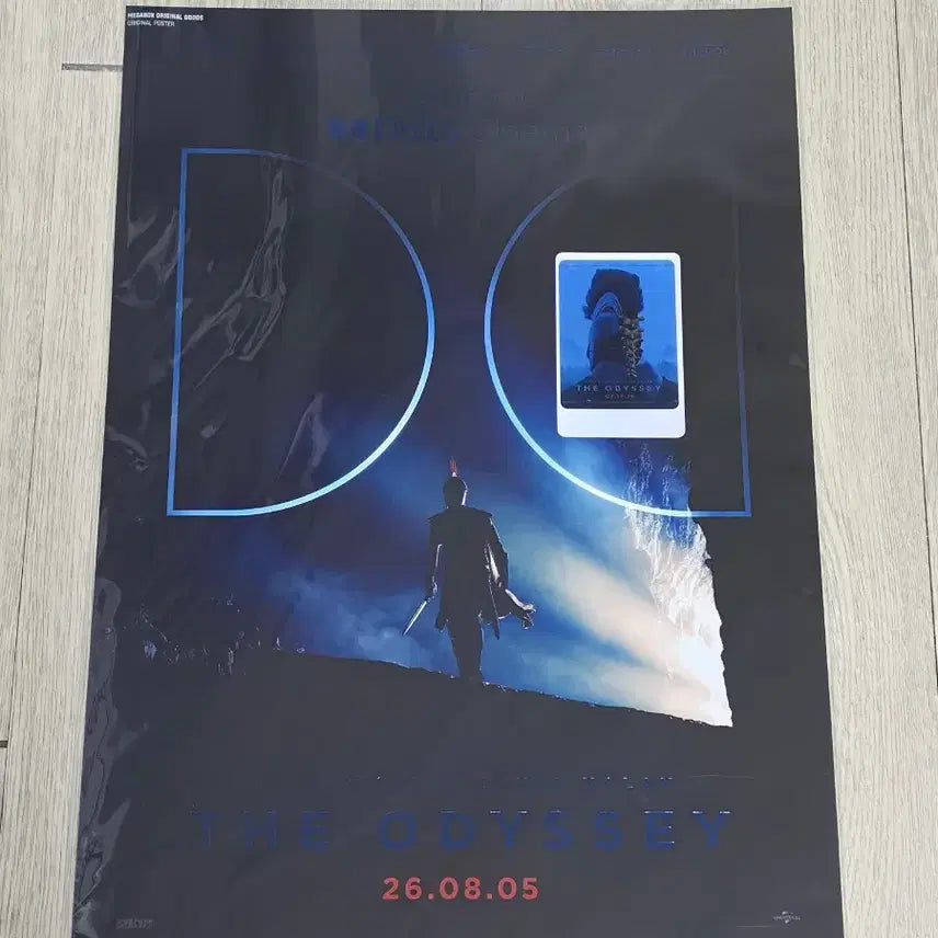 [BUNJANG] Megabox Dolby Cinema Odyssey Original Poster &amp; CGV Photo Ticket Set / 메가박스 돌비 시네마 한정 오디세이 오리지널 포스터 cgv 포토 티켓 카드 일괄