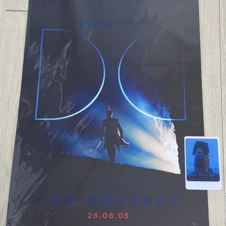 [BUNJANG] Megabox Dolby Cinema Odyssey Original Poster &amp; CGV Photo Ticket Set / 메가박스 돌비 시네마 한정 오디세이 오리지널 포스터 cgv 포토 티켓 카드 일괄