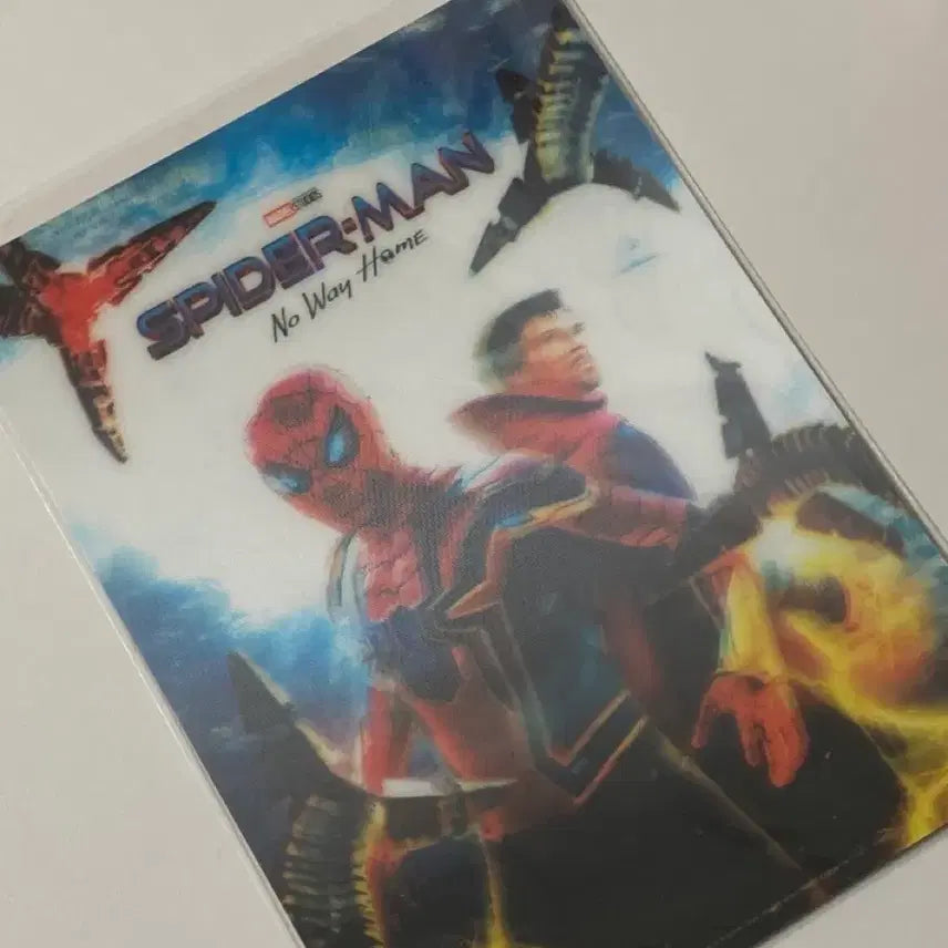 [BUNJANG] Spider-Man: No Way Home Official Fan Book Poster (Sealed) / (미개봉) 스파이더맨 노웨이홈 오티북 포스터