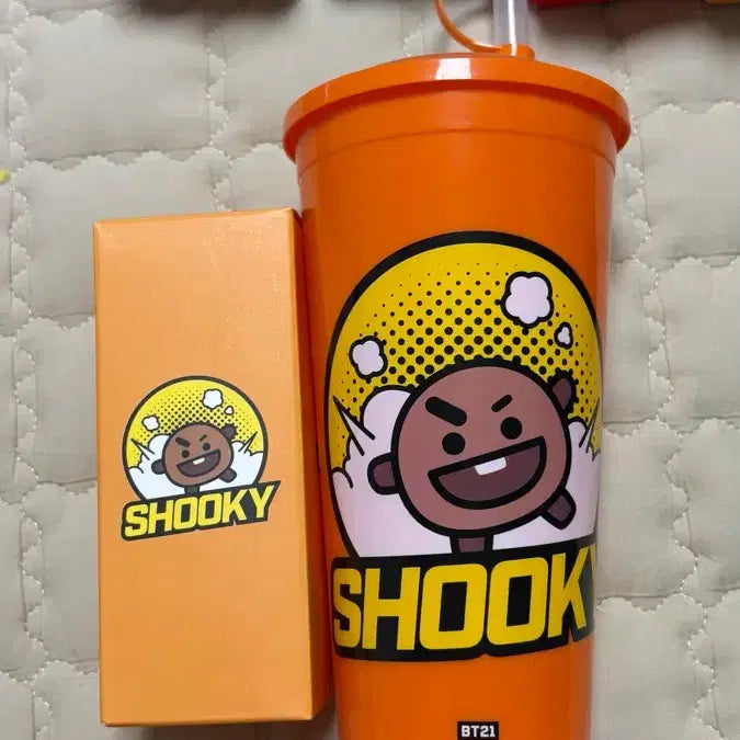 [BUNJANG] BTS BT21 Character Tumbler Mood Lamp Set / 방탄소년단 BTS BT21 캐릭터 컵 무드등 세트