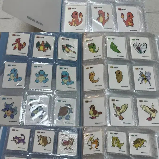 [BUNJANG] Pokemon 3-Digit Stickers Gen 1 &amp; 2 Full Set (Excluding Mew, Mewtwo) Bundle Set / 포켓몬 3자리 띠부씰 1, 2세대 전종(뮤, 뮤츠 제외) 일괄 판매합니다