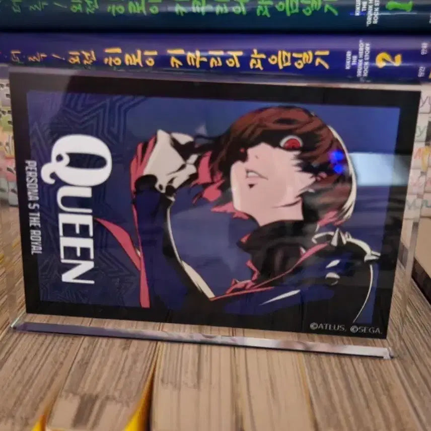 [BUNJANG] Persona 5 DaiSo Collaboration Queen Acrylic Stand / 페르소나5 다이소 콜라보 퀸 아크릴 스탠드 판매