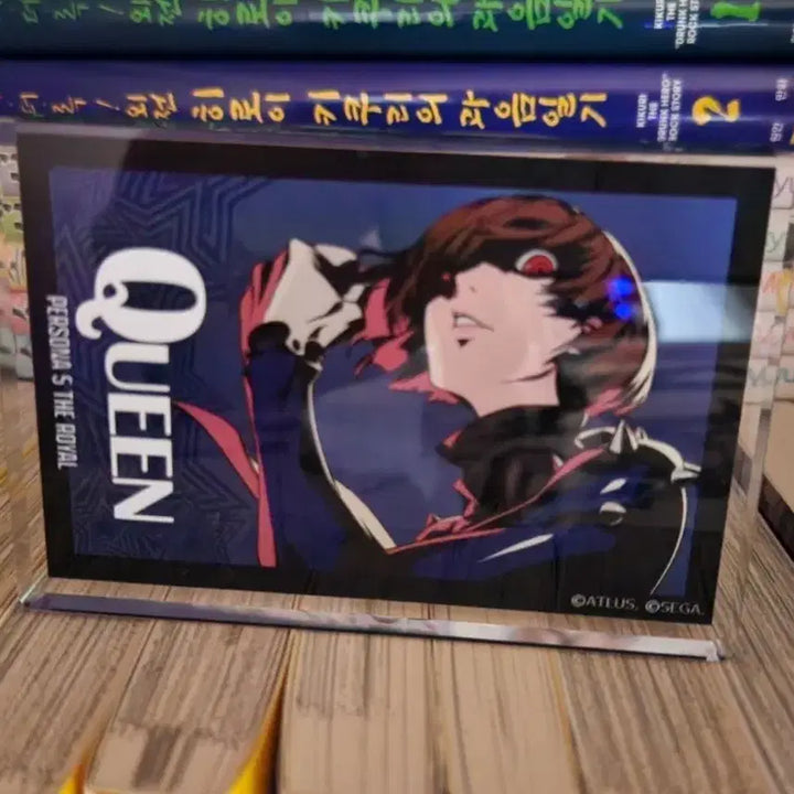 [BUNJANG] Persona 5 DaiSo Collaboration Queen Acrylic Stand / 페르소나5 다이소 콜라보 퀸 아크릴 스탠드 판매