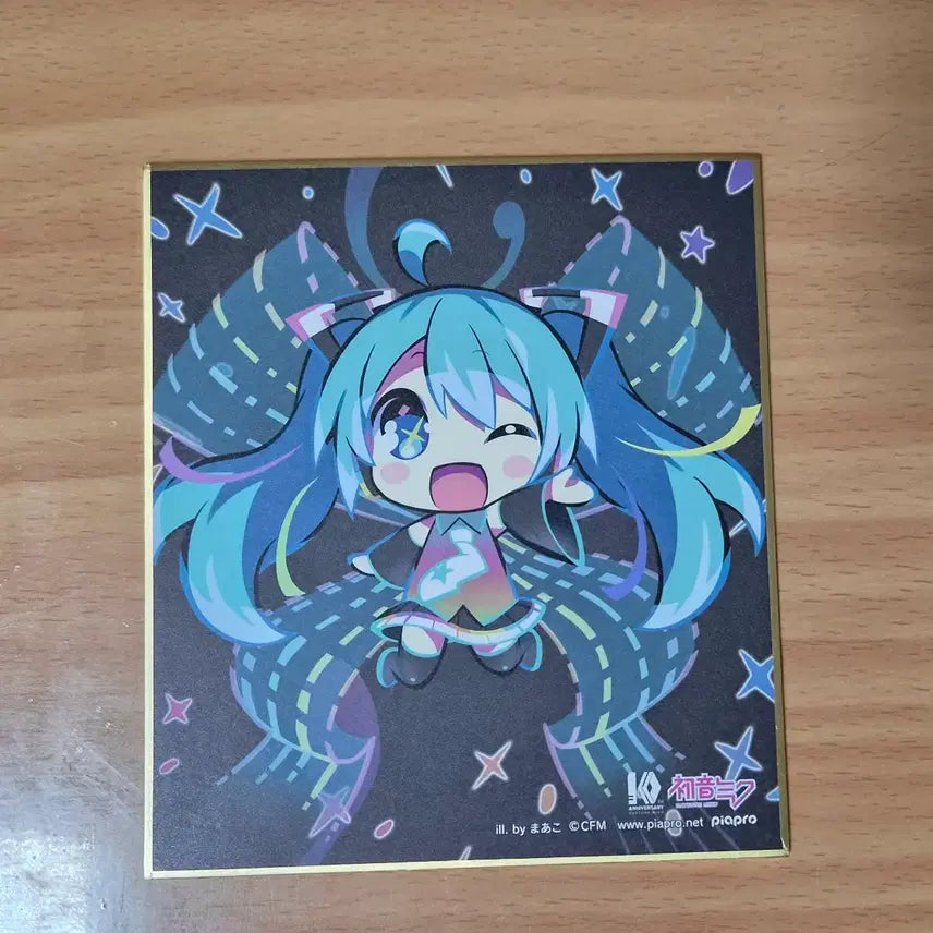 [BUNJANG] Hatsune Miku Shikishi Art Board / 미쿠 색지