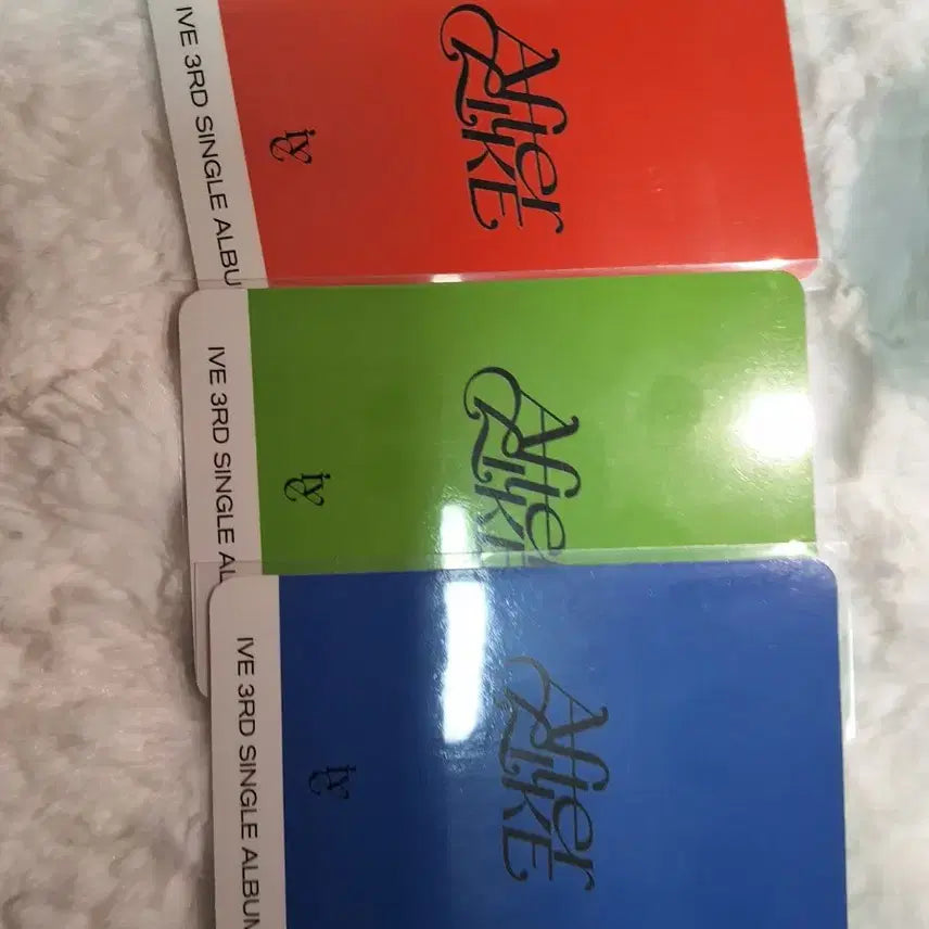 [BUNJANG] Jang Wonyoung After Like Photocards 3 Types / 장원영 애프터라이크 앨포 3종