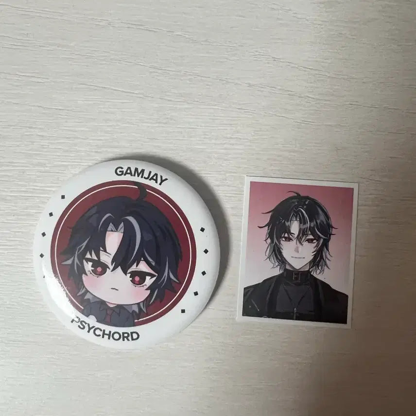 [BUNJANG] Gamjey 3rd Anniversary Bundle Set Pin and ID Photo / 감제이 3주년 굿즈 팔아요!!