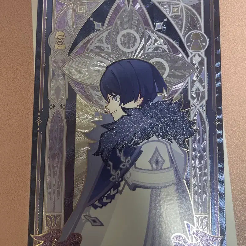 [BUNJANG] Genshin Impact Scaramouche Wanderer Metal Card (Standard) / 원신 스카라무슈 방랑자 메탈 카드 일반