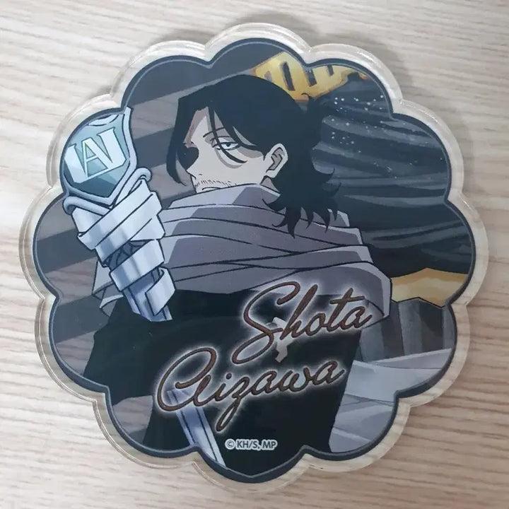 [BUNJANG] My Hero Academia Open School Aizawa Acrylic Coaster / 나히아 오픈스쿨 아이자와 아크릴 코스터
