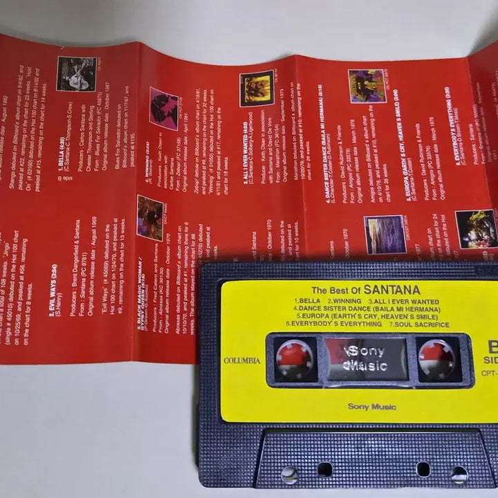 [BUNJANG] Santana Best (Cassette Tape) / 산타나 - 베스트 (카세트테이프)