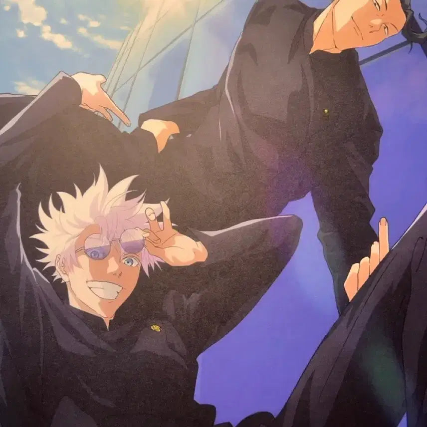 [BUNJANG] Jujutsu Kaisen Volume 1 Arc A3 Poster (Unofficial) / 주술회전 회옥옥절 고죠사토루 게토 A3 포스터 (비공굿)