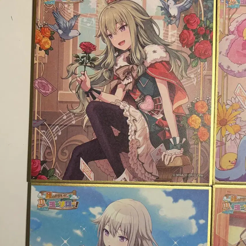 [BUNJANG] Project SEKAI Kusunagi Nene &amp; Otori Emu 1st Anniversary Colored Paper / 프세카 쿠사나기 네네 오오토리 에무 1차 월링 색지