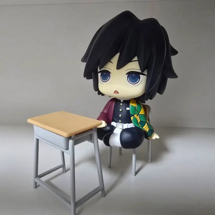 [BUNJANG] Seria Look Up Desk and Chair Set (Excluding Figure) / 세리아 룩업 누들스토퍼 책상의자