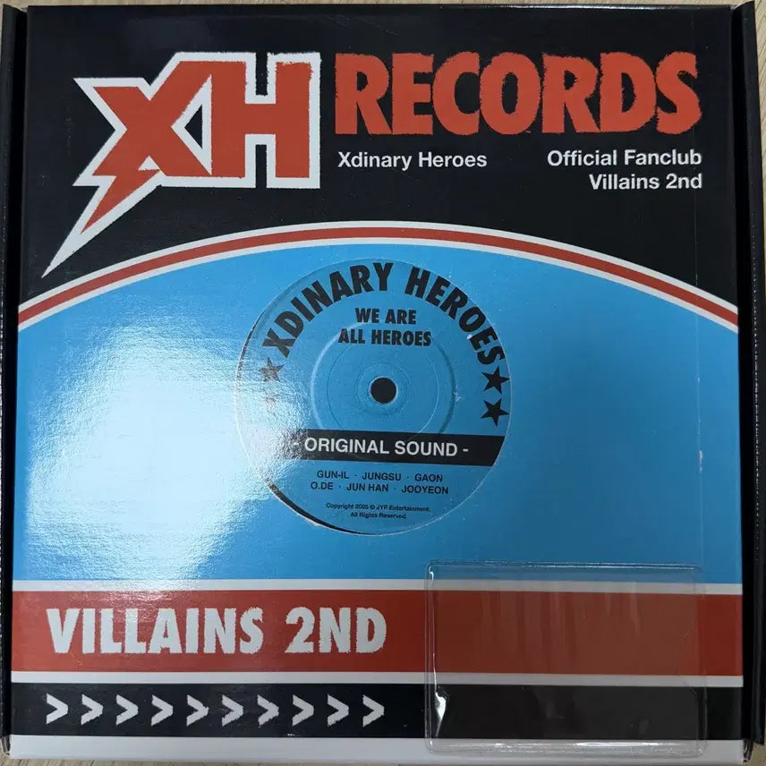 [BUNJANG] X.O.X.O Villains 2nd Fanclub Official Kit / 엑디즈 빌런즈 2기 팬클럽 공식 키트