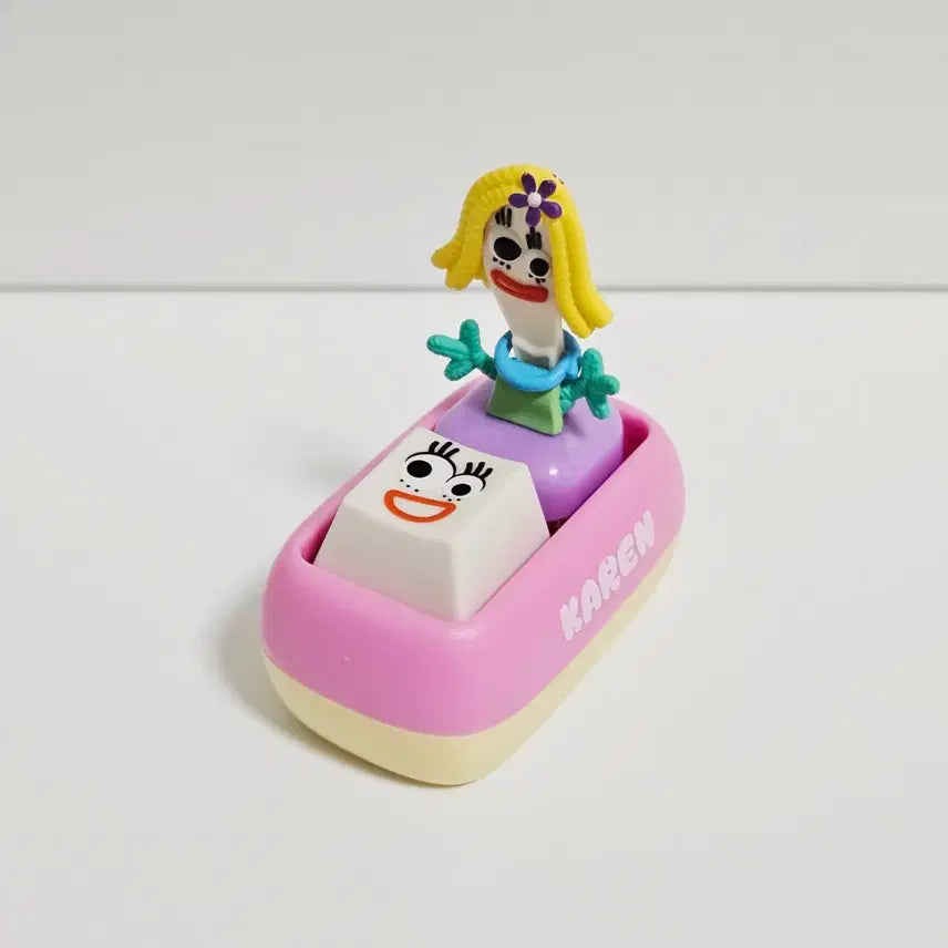 [BUNJANG] Soop Studio Toy Story 5 Forky Karen Keycap Random Figure Keychain / 소프스튜디오 토이스토리5 포키 카렌 키캡 랜덤 피규어