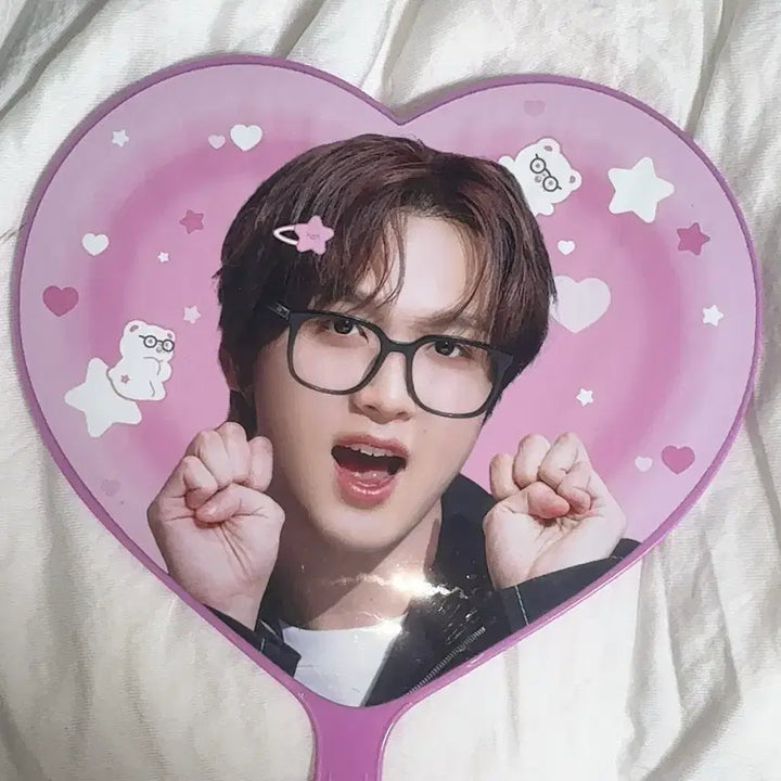 [BUNJANG] NCT DREAM Haechan Heart Uchiwa / 해찬 하트 우치와 엔시티 드림 127