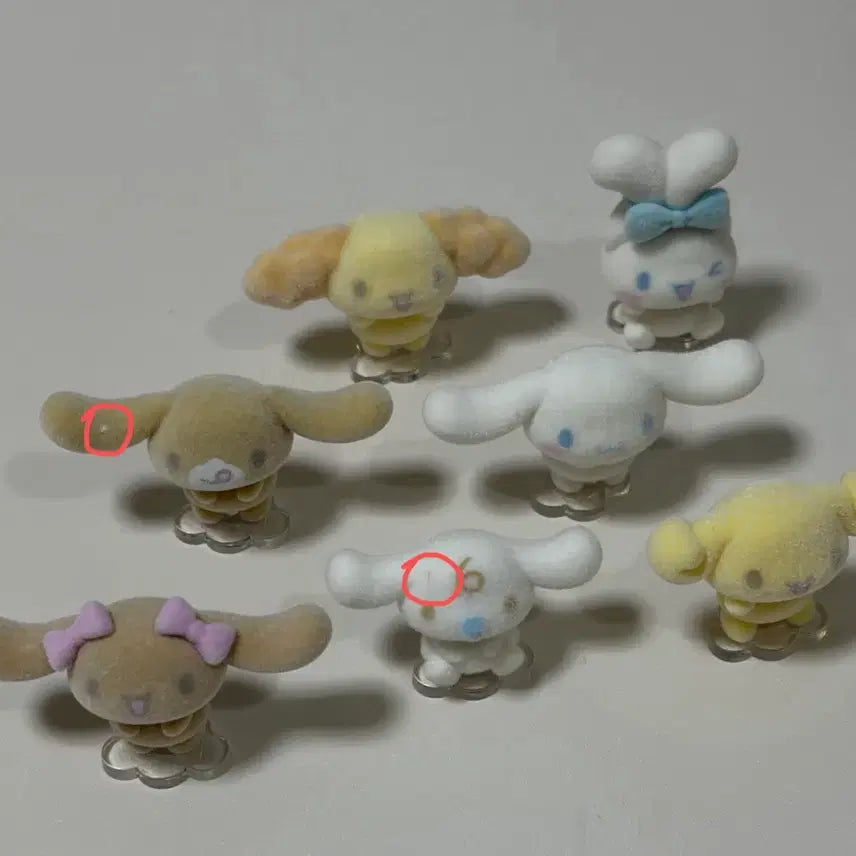 [BUNJANG] Sanrio Cinnamoroll Surprise Mix Flocked Version Bundle Set / 일괄) 시나모롤 서프라이즈 믹스 리멘트 플로키버전
