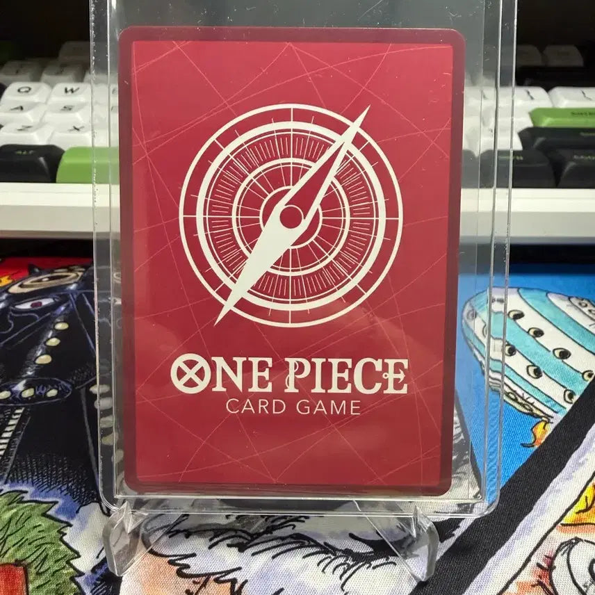 [BUNJANG] One Piece Card Imu Parallel Leader Grade A / 원피스 카드 일판 이무 리더 페레 A급