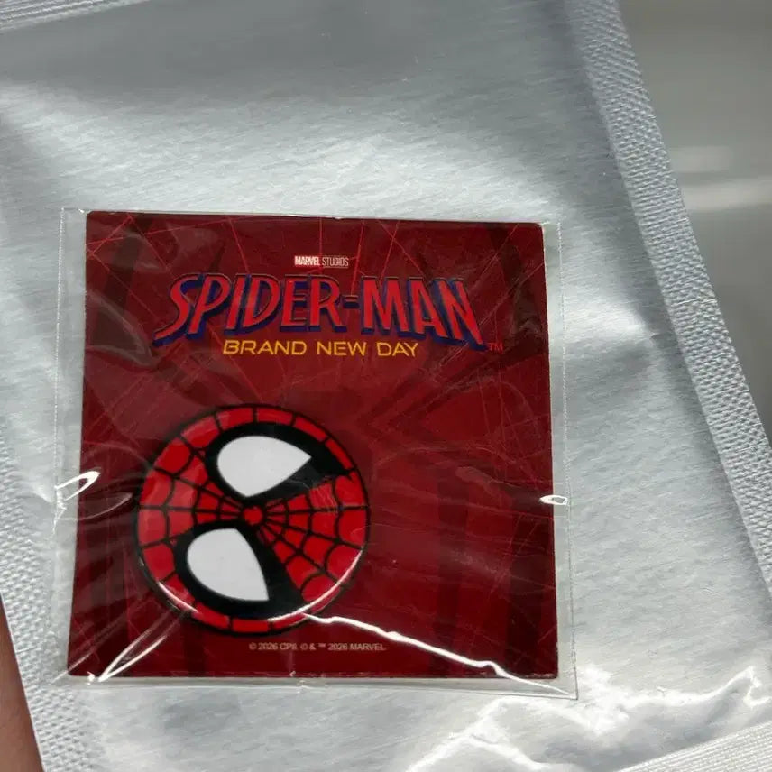 [BUNJANG] Spider-Man Extra Collection Card &amp; Can Badge Bundle Set / 스파이더맨 엑스트라컬렉션 카드 + 캔뱃지 일괄